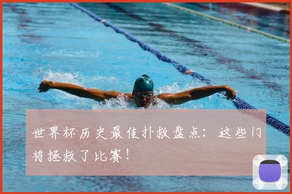 世界杯历史最佳扑救盘点:这些门将拯救了比赛!