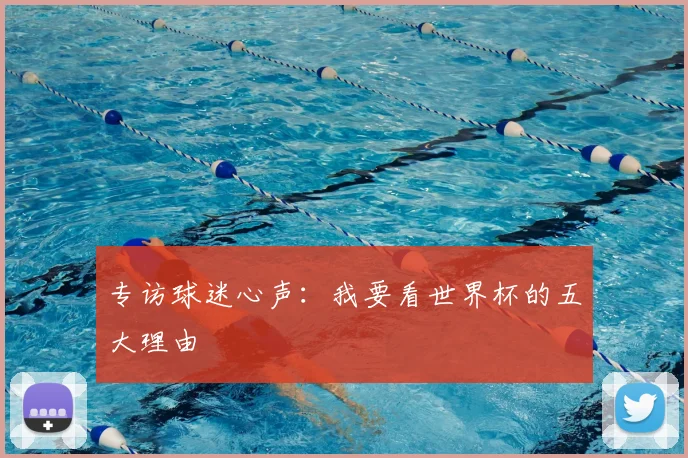 专访球迷心声:我要看世界杯的五大理由